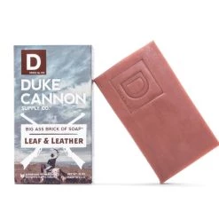 Duke Cannon Big Ass Brick of Soap -Home Food Life Store 03leafleather1 1