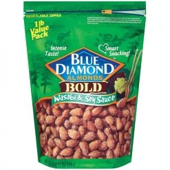 Blue Diamond Value Pack Almonds – 16oz Bag -Home Food Life Store 05537
