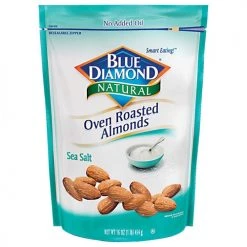Blue Diamond Value Pack Almonds – 16oz Bag -Home Food Life Store 05790