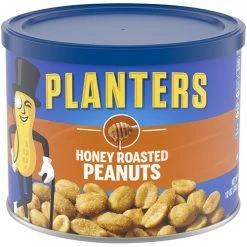 Planters Honey Roasted Peanuts - 12 oz Can