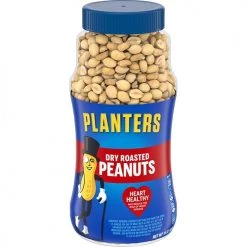 Planters Dry Roasted Peanuts - 16.0 oz Jar -Home Food Life Store 07325 1