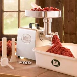 LEM Mighty Bite #8 Aluminum Grinder -Home Food Life Store 1158 3