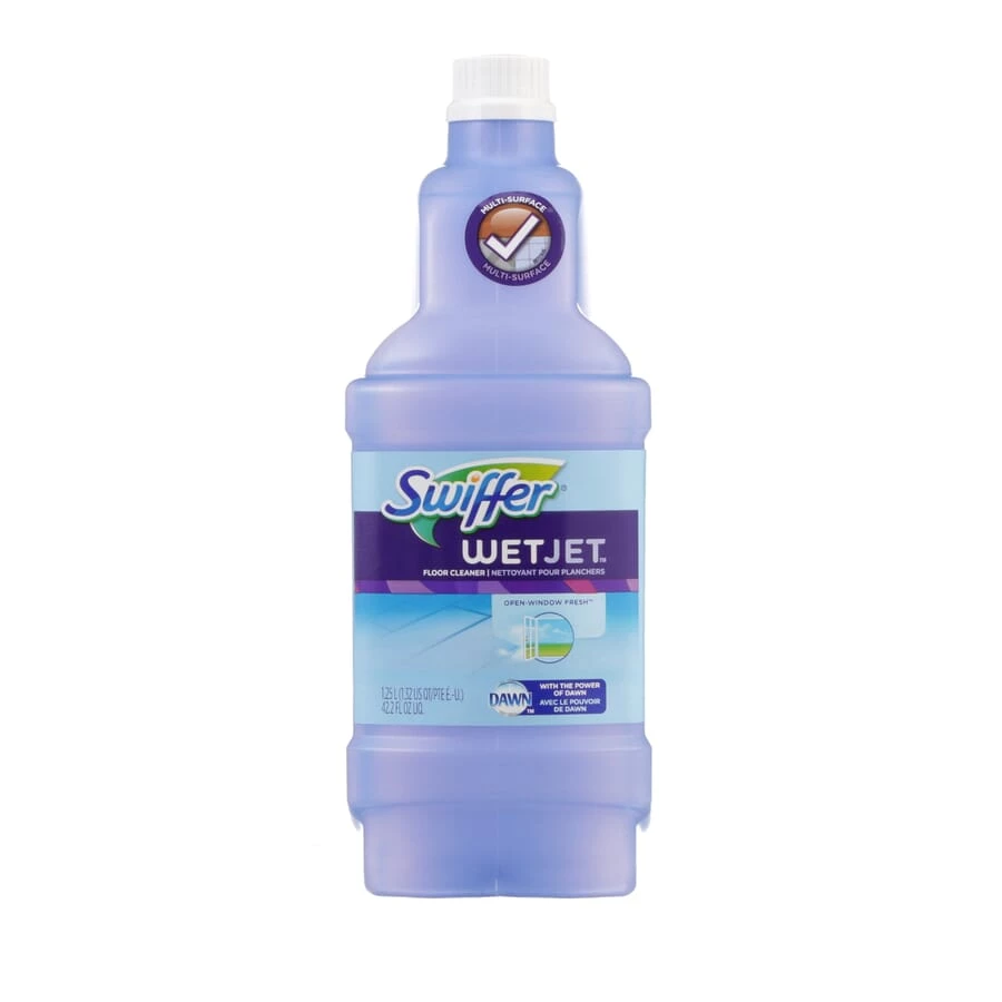 Swiffer Wet Jet Multi-Surface Solution, Open Window Fresh - 1.25-Liter 3 Swiffer Wet Jet Multi-Surface Solution, Open Window Fresh - 1.25-Liter
