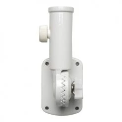 Valley Forge 60754 Flag Pole Bracket, 11 in L, 4 in W, 7-1/2 in H, Aluminum