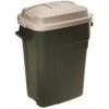 Roughneck 30-Gallon Evergreen Plastic Trash Can 1 Roughneck 30-Gallon Evergreen Plastic Trash Can -Home Food Life Store 134031