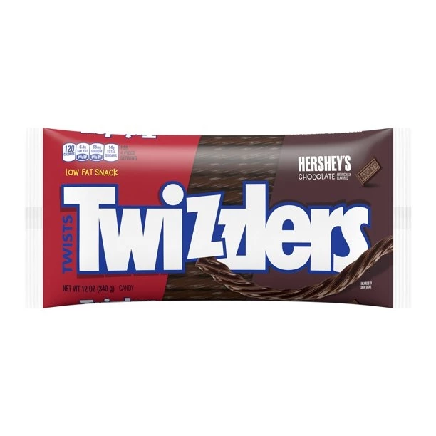 TWIZZLERS Hershey's Chocolate, 12 oz 3 TWIZZLERS Hershey's Chocolate, 12 oz