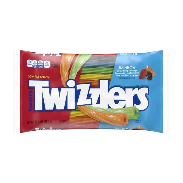 Twizzlers Rainbow Twists, 12.4oz 3 Twizzlers Rainbow Twists, 12.4oz