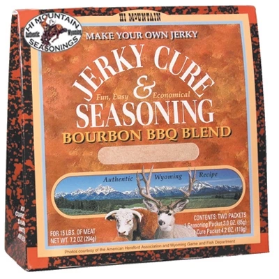 Hi Mountain Seasonings Bourbon BBQ Blend Jerky Kit 3 Hi Mountain Seasonings Bourbon BBQ Blend Jerky Kit