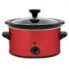 Nesco 1.5 Qt Metallic Red Slow Cooker 1 Nesco 1.5 Qt Metallic Red Slow Cooker -Home Food Life Store 1 5 quart red slow cooker front view 1