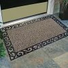 GrassWorx Wrought Iron Stems and Leaves Door Mat -Home Food Life Store 200002 1