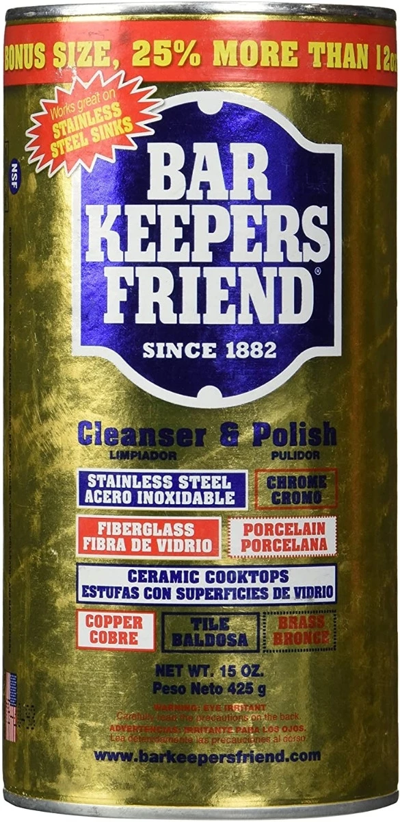 Barkeepers Friend Cleanser/Polish – 15 oz 3 Barkeepers Friend Cleanser/Polish – 15 oz