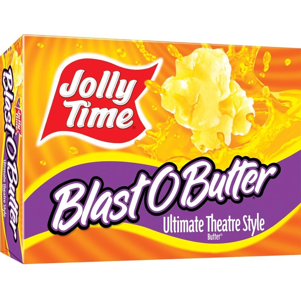 Jolly Time Blast O Butter 3.2 Oz. Popcorn, 30 Pack 3 Jolly Time Blast O Butter 3.2 Oz. Popcorn, 30 Pack