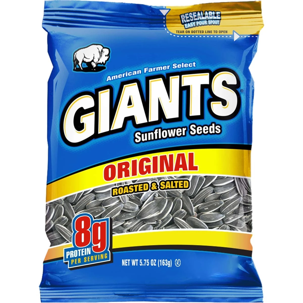 Giants Original Roasted and Salted Sunflower Seed Snacks - 5.75 oz 3 Giants Original Roasted and Salted Sunflower Seed Snacks - 5.75 oz