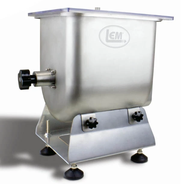 LEM 25 lb. Big Bite Fixed Position Steel Meat Mixer 3 LEM 25 lb. Big Bite Fixed Position Steel Meat Mixer