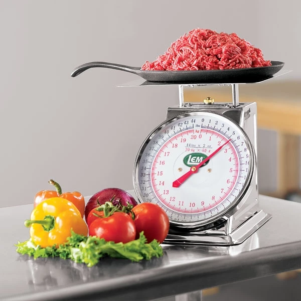 Lem 44 Lb. Stainless Steel Scale 4 Lem 44 Lb. Stainless Steel Scale - Image 2