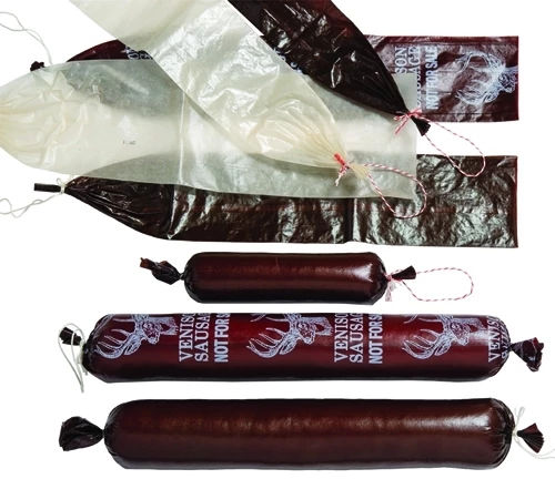 LEM 1 1/2" x 12" 10 ct Mahogany Fibrous Casings 3 LEM 1 1/2" x 12" 10 ct Mahogany Fibrous Casings