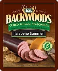Backwoods Jalapeno Summer Cured Sausage Seasoning, Makes 5 lbs. 3 Backwoods Jalapeno Summer Cured Sausage Seasoning, Makes 5 lbs.