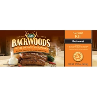 Backwoods Bratwurst Fresh Sausage Kit 3 Backwoods Bratwurst Fresh Sausage Kit