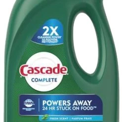 Cascade Automatic Dishwasher Detergent Gel, Fresh Scent - 75 oz