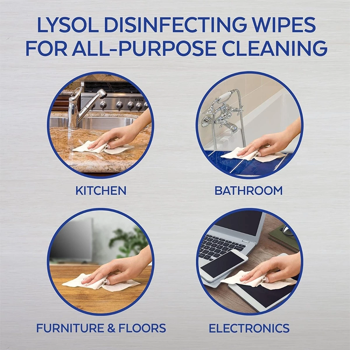 Lysol Wipes 80ct Citrus Scent 8 Lysol Wipes 80ct Citrus Scent - Image 6