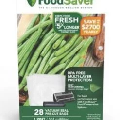 FoodSaver® Pint-Size Vacuum-Seal Bags, 28 Count