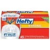 Hefty Strong 13 GAL Drawstring Kitchen Bag – 45 Count