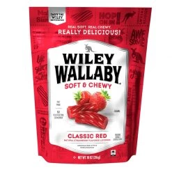 Wiley Wallaby Soft & Chewy Licorice, 10 oz