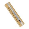 6.5" x 3.375" Wood Indoor Wall Thermometer 2 6.5" x 3.375" Wood Indoor Wall Thermometer -Home Food Life Store 3780013