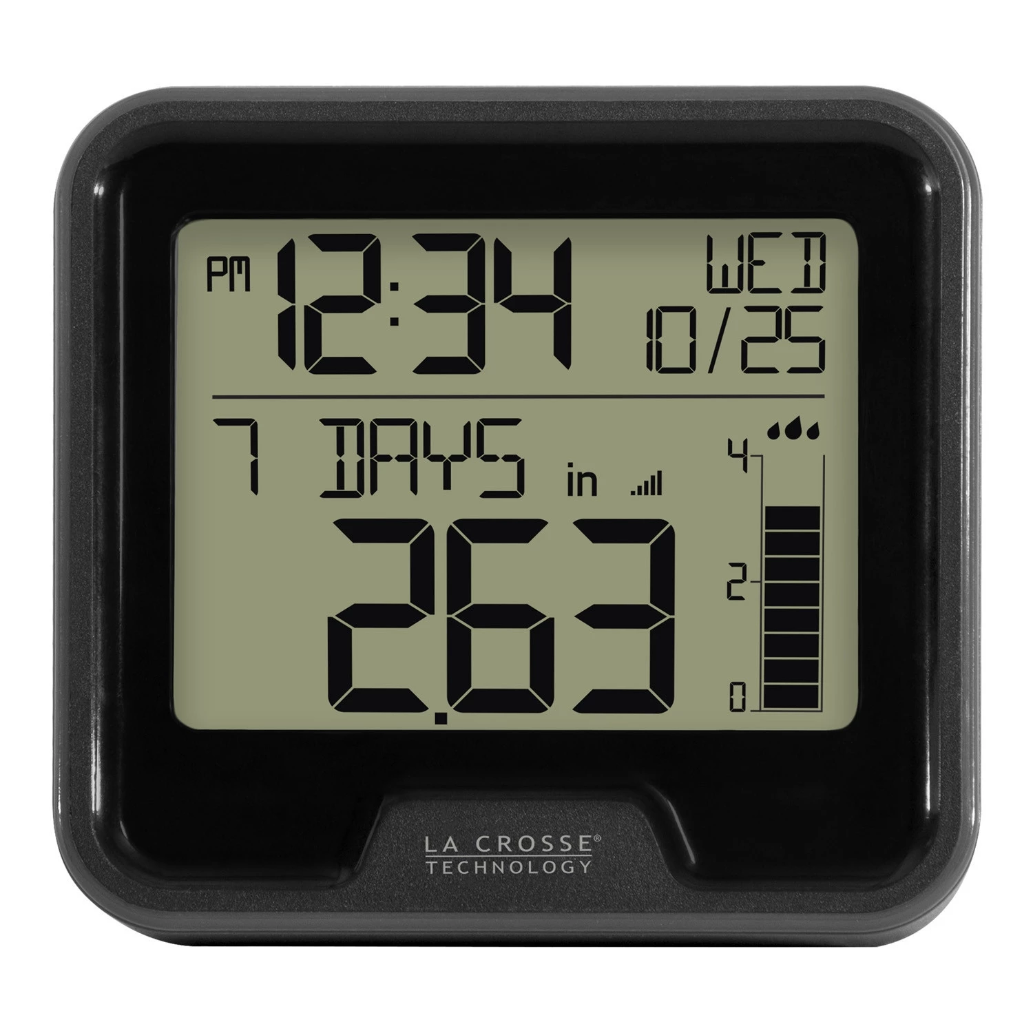 La Crosse Digital Rain Gauge with Indoor Temperature 3 La Crosse Digital Rain Gauge with Indoor Temperature