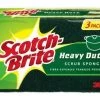3M Scotch-Brite® Heavy Duty Scrub Sponge - 3 Pack -Home Food Life Store 3790290 1