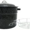 Granite Ware Canner, 21 1/2 qt. Black -Home Food Life Store 4490007 1