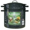 Granite Ware 7½ Qt. Blancher with Drainer Insert -Home Food Life Store 4490011 1 1