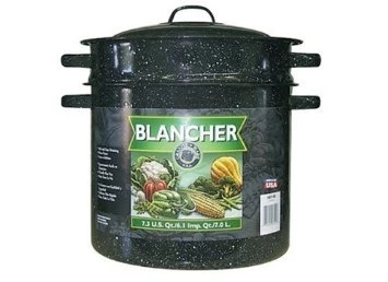 Granite Ware 7½ Qt. Blancher with Drainer Insert 3 Granite Ware 7½ Qt. Blancher with Drainer Insert