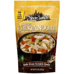 Shore Lunch Classic Chicken Noodle Soup Mix, 9.2 oz.