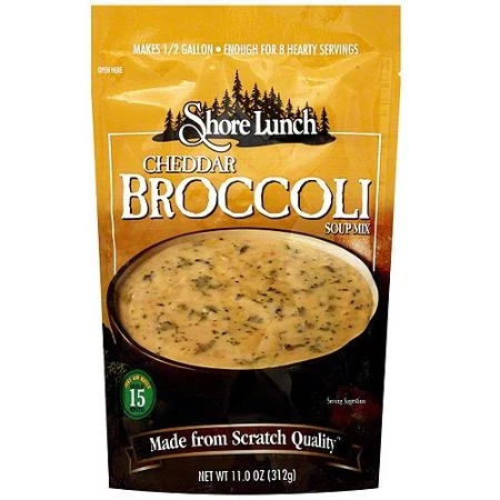 Shore Lunch Cheddar Broccoli Soup Mix, 11 oz. 3 Shore Lunch Cheddar Broccoli Soup Mix, 11 oz.
