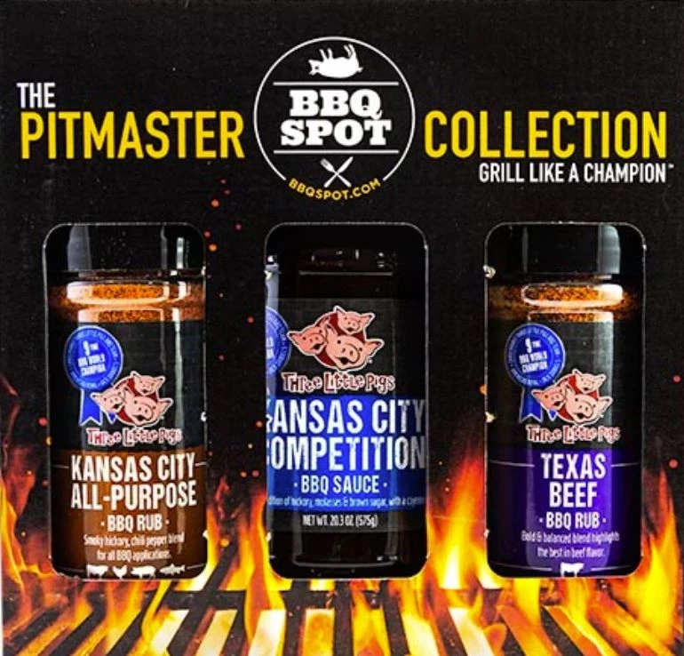 BBQ Spot Three Little Pigs Pitmaster Collection 4 BBQ Spot Three Little Pigs Pitmaster Collection - Image 2