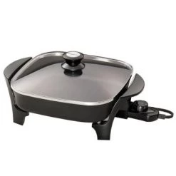 Presto 11" Electric Skillet w/glass lid