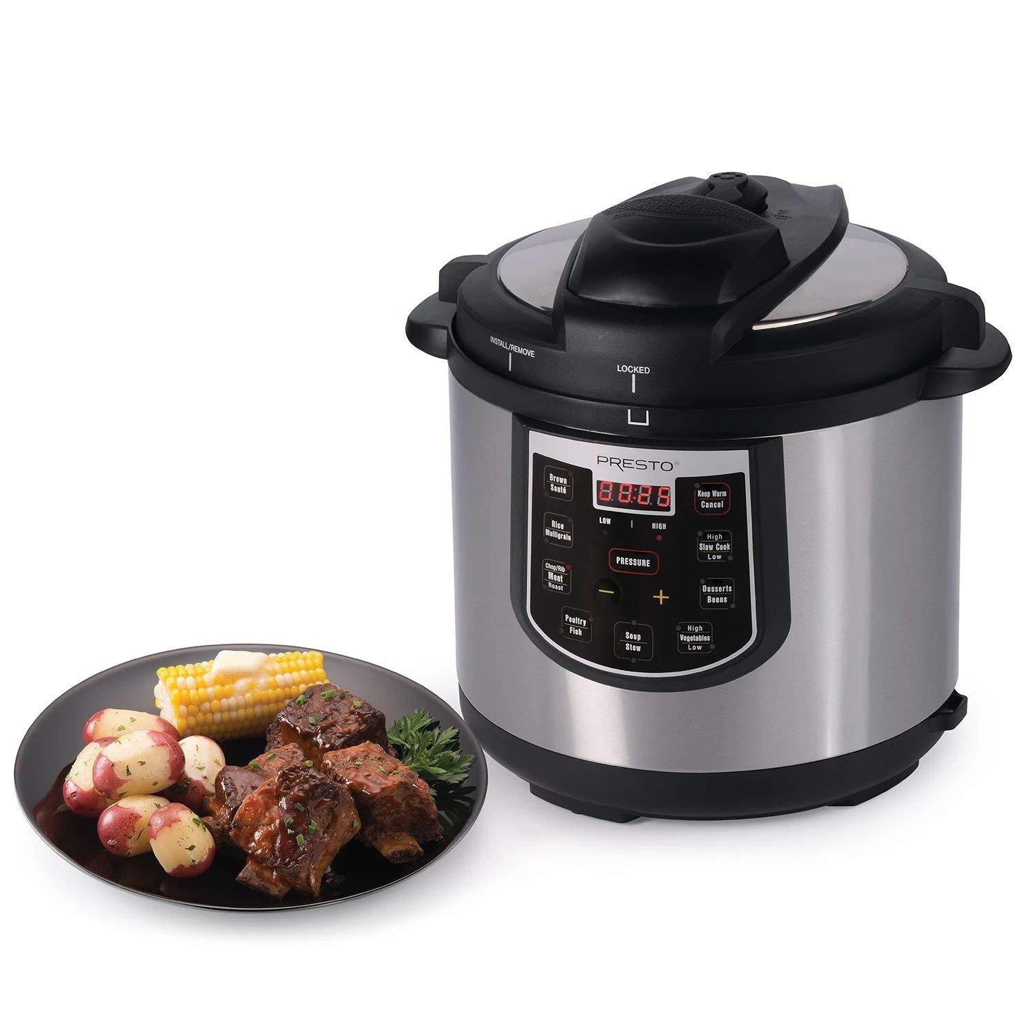 Presto 6-Quart Electric Pressure Cooker Plus 6 Presto 6-Quart Electric Pressure Cooker Plus - Image 4