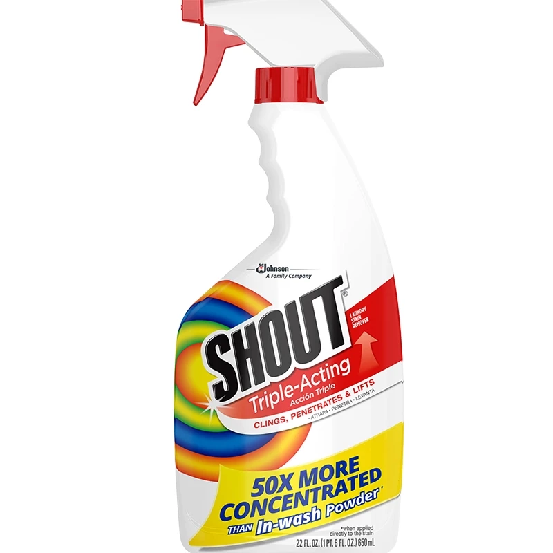 Shout Triple-Acting Stain Remover, 22 oz 3 Shout Triple-Acting Stain Remover, 22 oz