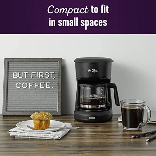 Mr. Coffee® 5-Cup Coffee Maker, 25 oz. Mini Brew 7 Mr. Coffee® 5-Cup Coffee Maker, 25 oz. Mini Brew - Image 5