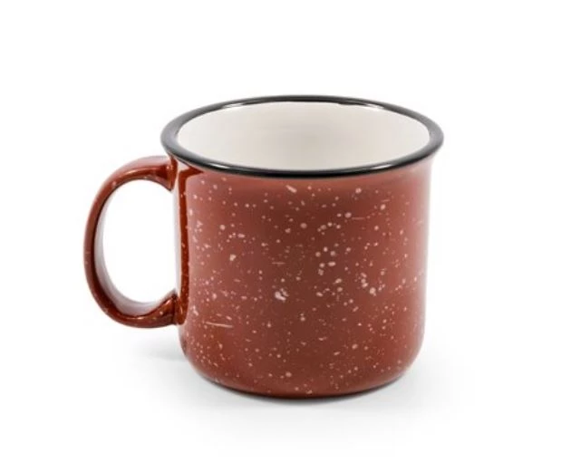 Camco Life is Better at the Campsite Mug - Red Enamel Style 4 Camco Life is Better at the Campsite Mug - Red Enamel Style - Image 2