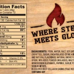 Cattleman's Cut Beef Sticks - Old Fashioned -Home Food Life Store 53410 sticks nfp