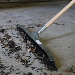 Ettore Curved Steel Floor Squeegee w/Handle - 24 Inch -Home Food Life Store 54455 3