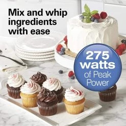 Hamilton Beach Hand Mixer with Snap-On Case - Black -Home Food Life Store 5591050 4