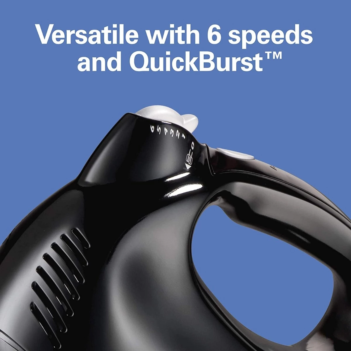 Hamilton Beach Hand Mixer with Snap-On Case - Black 8 Hamilton Beach Hand Mixer with Snap-On Case - Black - Image 6