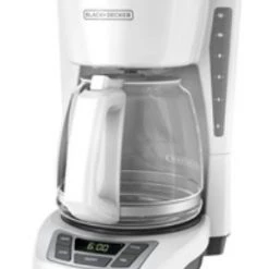 Black & Decker 12-Cup* Programmable Coffeemaker, White