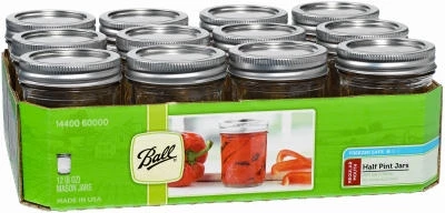 Ball Regular 8 Oz. Mason Jars w/Lids & Bands, 12 Ct. 3 Ball Regular 8 Oz. Mason Jars w/Lids & Bands, 12 Ct.