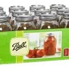 Ball Regular-Mouth 32 Oz. Mason Jars w/Lids & Band, 12 Ct.