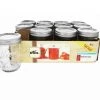 12 Pack Kerr Regular Mouth Jars - 1/2pt (8oz) 2 12 Pack Kerr Regular Mouth Jars - 1/2pt (8oz) -Home Food Life Store 5751203