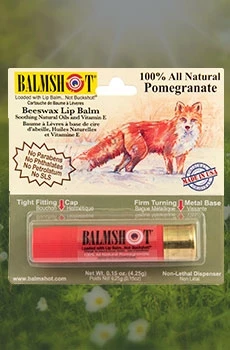 BALMSHOT Organic Pomegranate Lip Balm 3 BALMSHOT Organic Pomegranate Lip Balm
